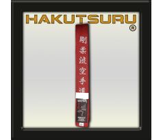 Competition Master Belt - Goju-Ryu Katate-Do Embroidery - Red